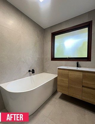 Ringwood bathroom after
