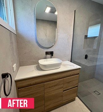 Ringwood bathroom after