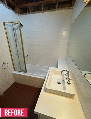 South Melbourne bathroom before