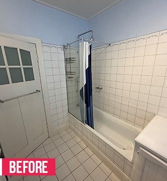 St Kilda bathroom before